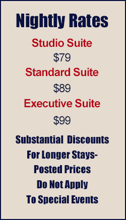 Nightly Rates at Affordable Corporate Suites - Extended Stay Hotels in Virginia
