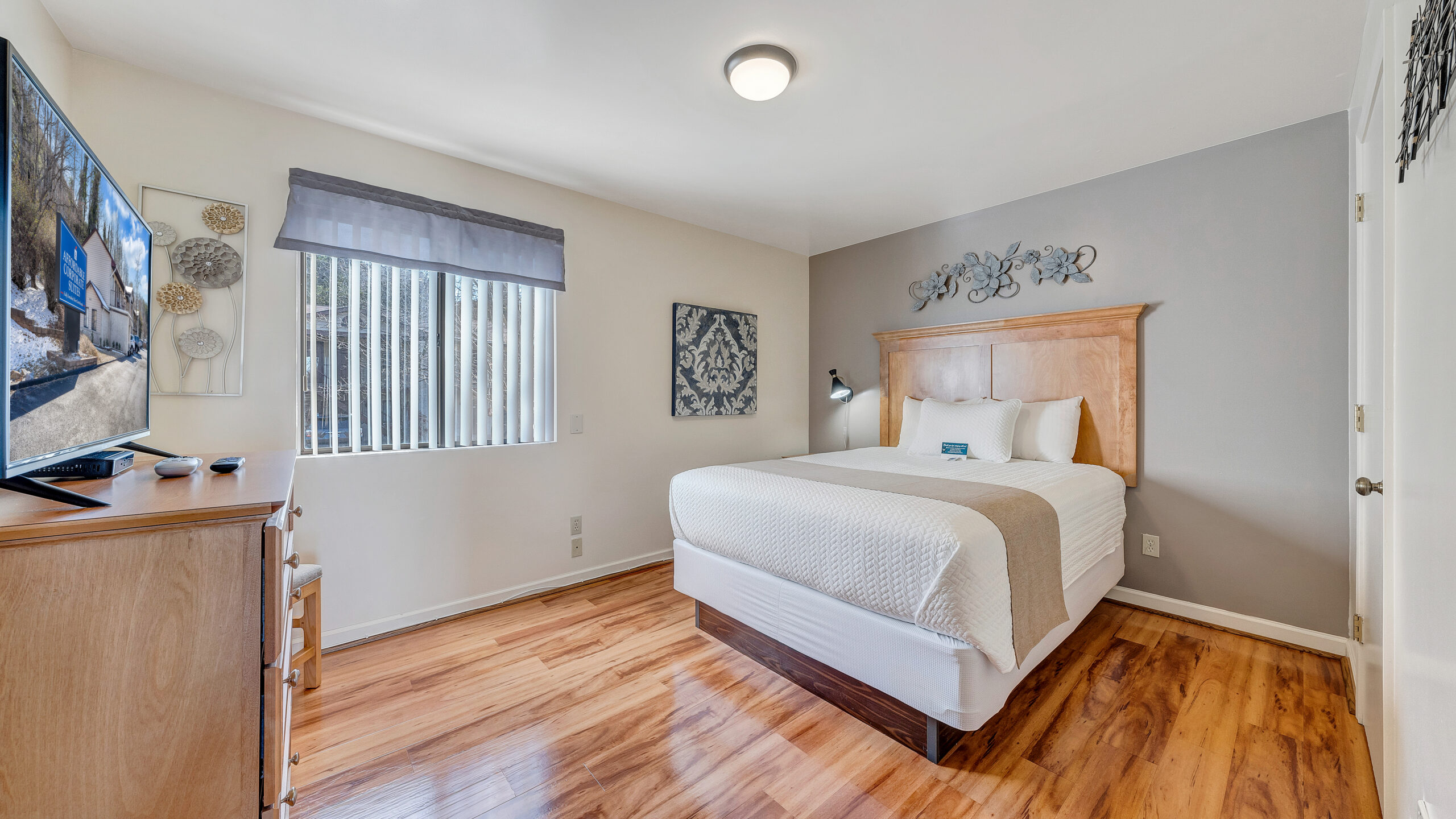 Bedroom at Affordable Corporate Suites - Extended Stay Hotel