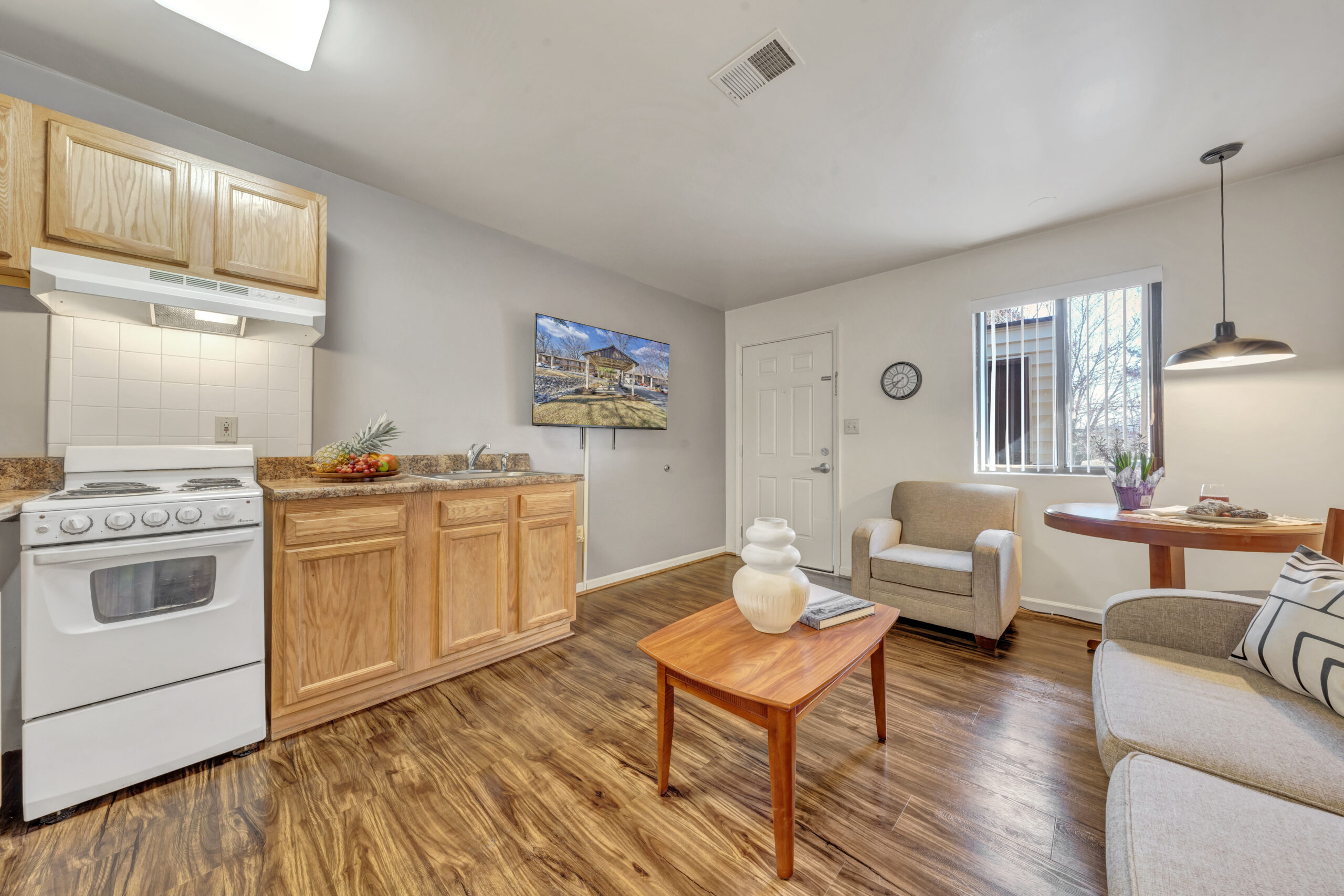 Livingroom-Kitchen View