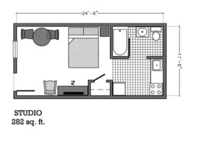 Studio Floor Plan